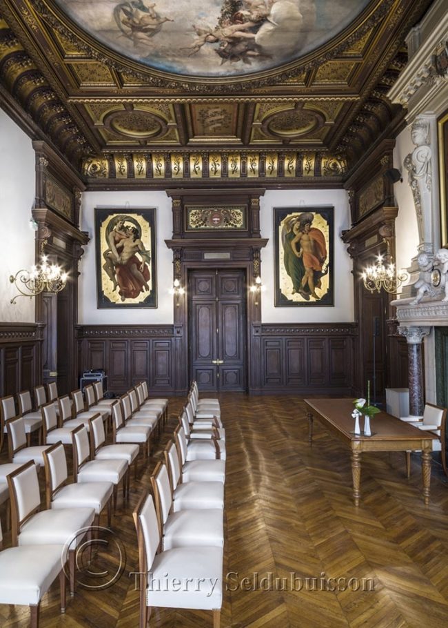 murs acoustiques colorés