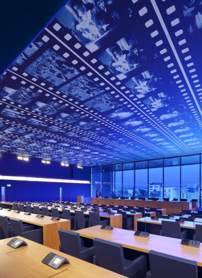 plafond tendu imprimé