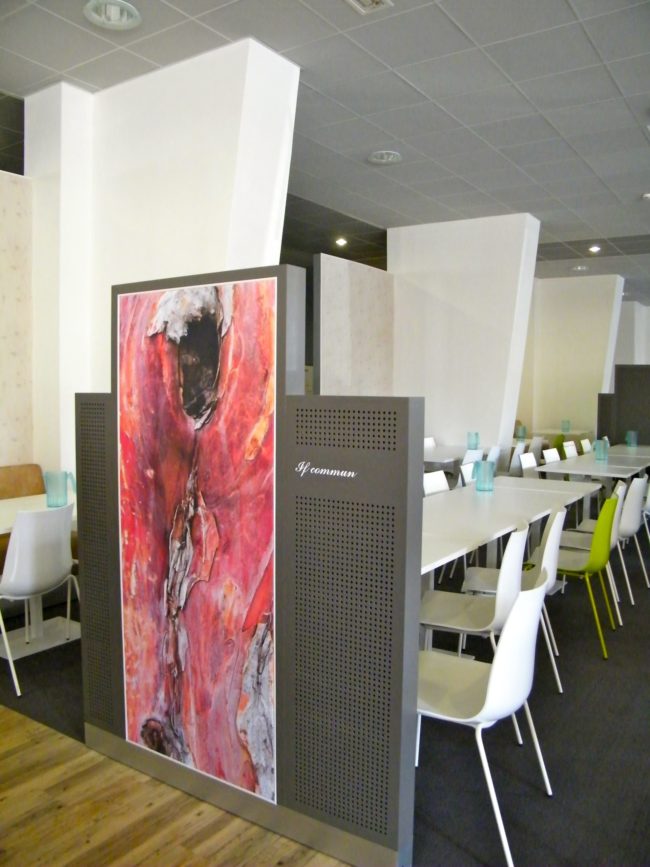 cadre acoustique imprimé