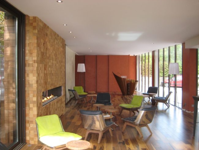 plafond acoustique blanc