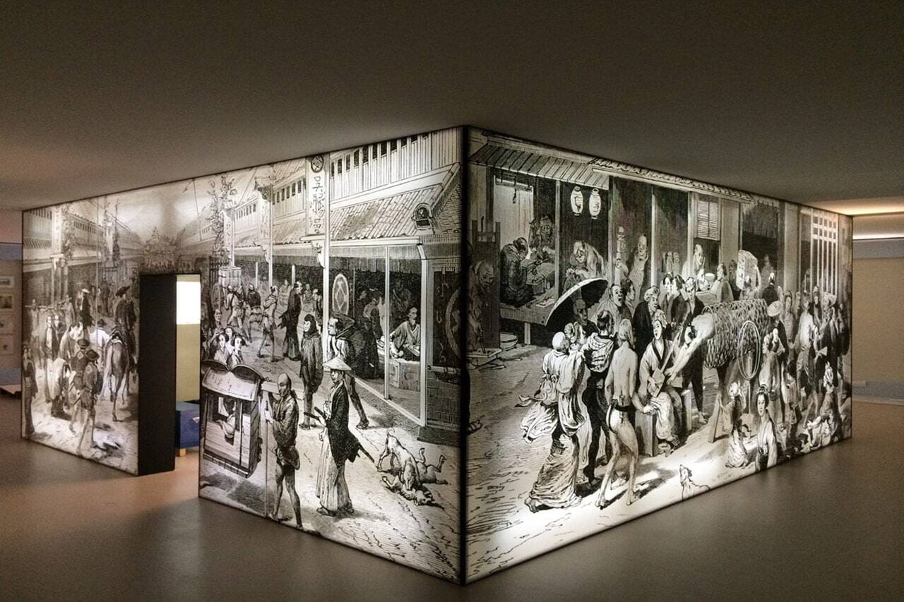 Photo installation translucide Imagine Japan Neufchâtel