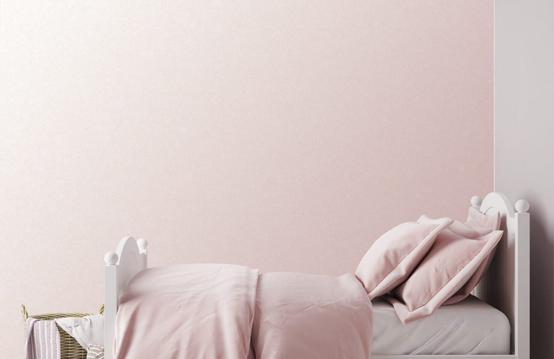 mur imprimé sur un revêtement pailleté