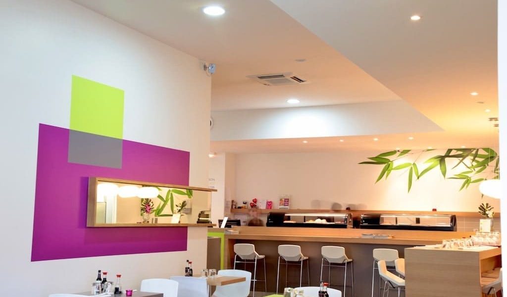 plafond blanc acoustique